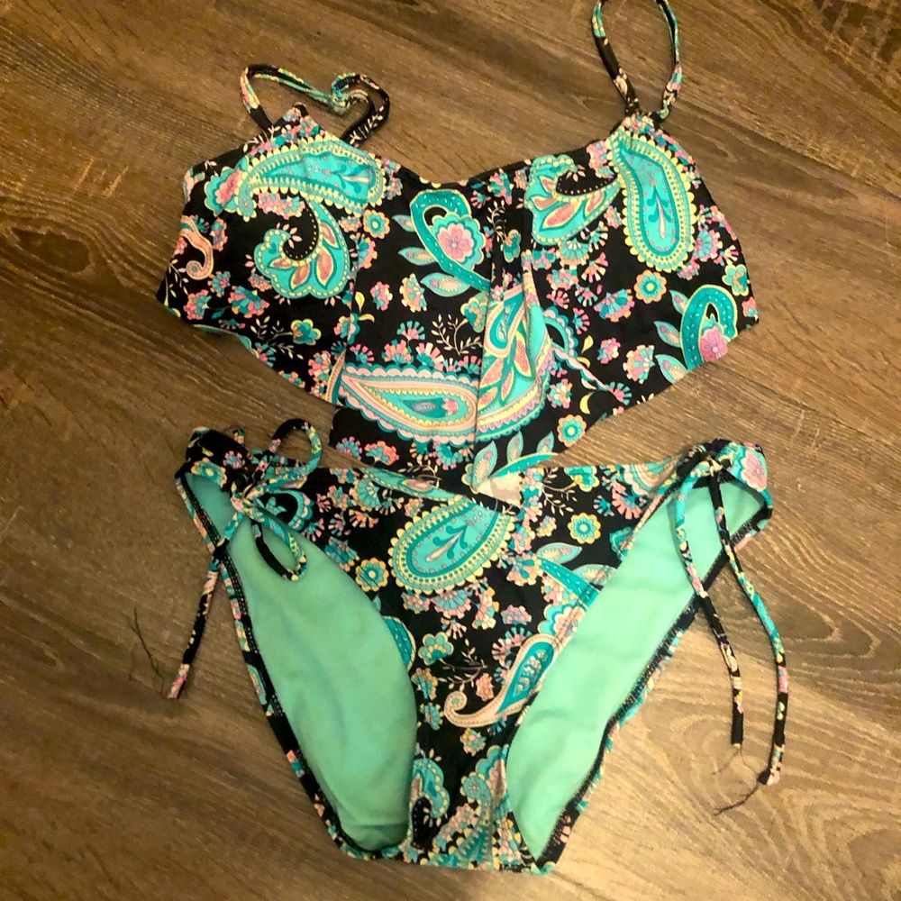 Medium size bikini still looks great!
